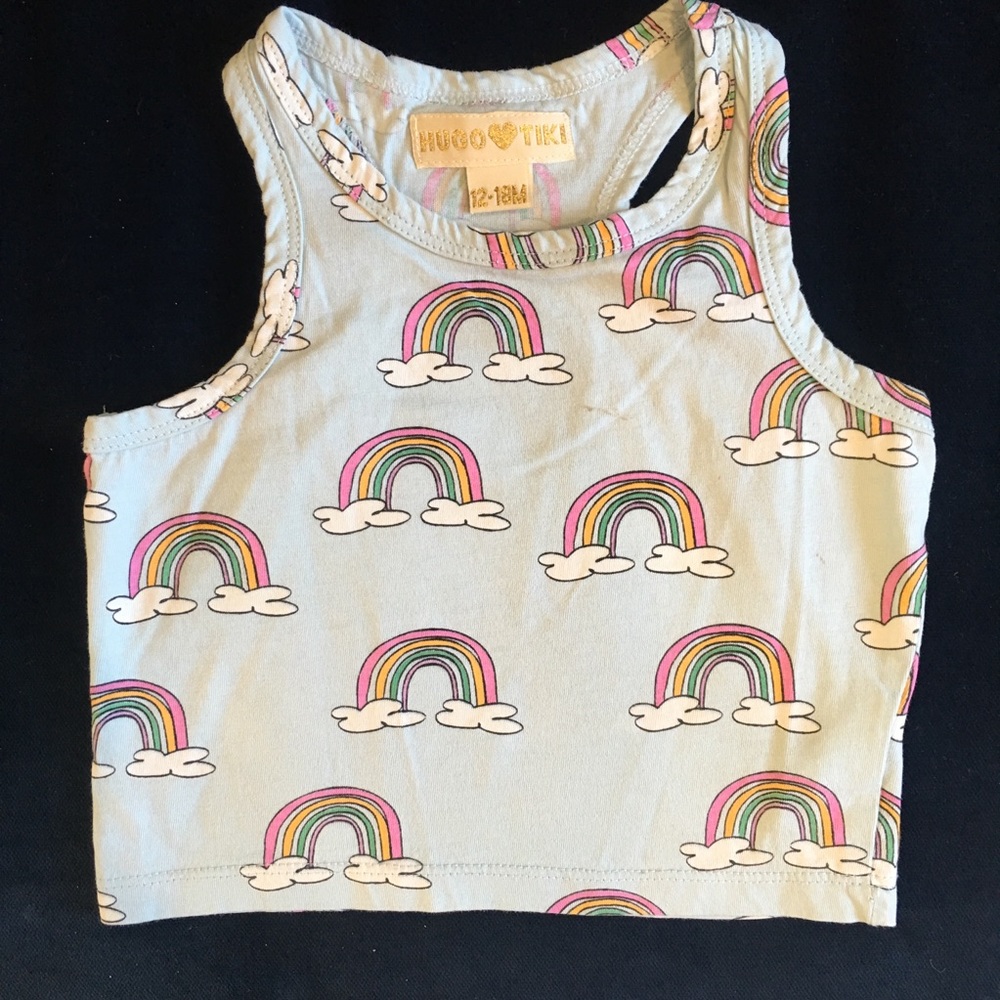 Hugo Loves Tiki Rainbow Tank Top